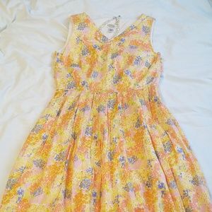Talbots Fit and Flare Spring Dress